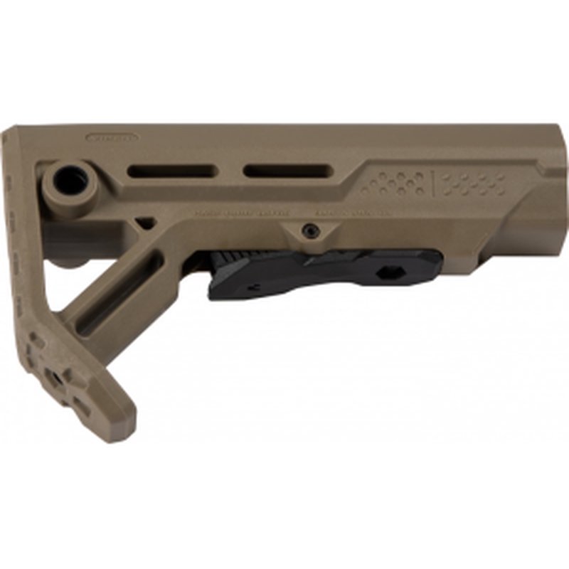 Strike Industries STRIKEESMOD1FDEBK MOD1 Mil-Spec Flat Dark Earth Synthetic for AR-15, M16
