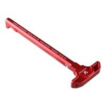 Strike Industries SI AR-SLCH-RED AR Latchless Charging Handle AR Style 7075 T6 Aluminum Red