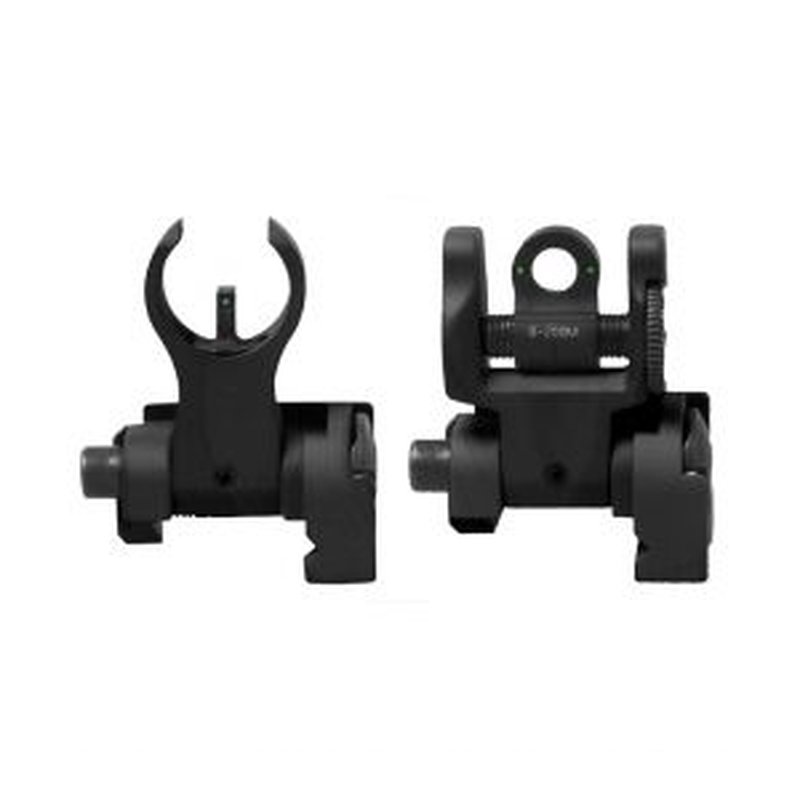 Troy Ind Tritium BattleSights Micro Set HK/Round Front & Rear Sights Raised Top Rail
