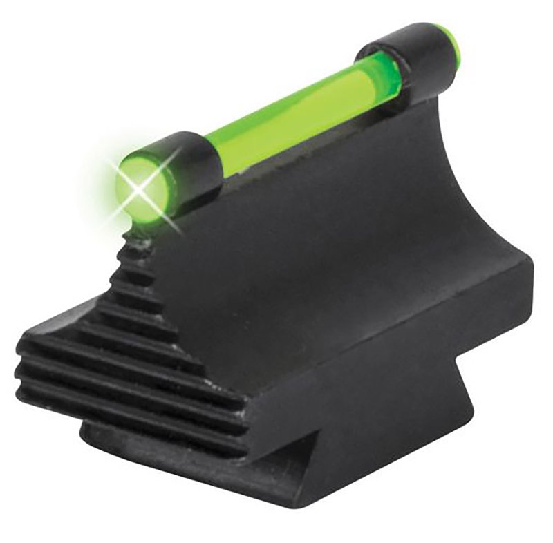 Truglo TG95500RG 3/8 Dovetail Front Sight .500 Height Green Fiber Optic