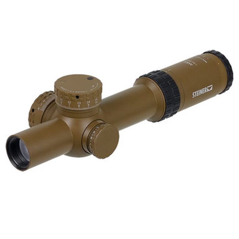 Steiner M8Xi 1-8x24 DMR8i CCW Rifle Scope - Black - DMR8I