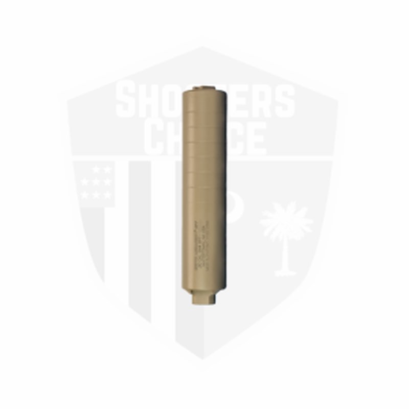 Griffin Armament GP7FDE-W GP7 30 Caliber Direct Thread Suppressor 5/8-24 FDE