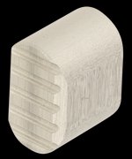 Rise Armament AR-15 Magazine Release Button RA010SLVR Silver 6061 Aluminum