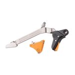 Timney Alpha Competition Large Trigger Glock Gen 5 Orange