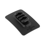 Echo Arms Fast Attach M-LOK Helmet Plate - Aluminum Rail Section - Black