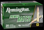 Remington Premier Match 6.5 Creedmoor 140gr Sierra MatchKing Boat Tail Ammo 27661