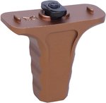 Guntec USA Micro M-LOK Vertical Handstop, Anodized Bronze