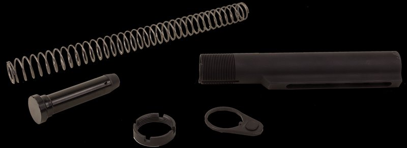 Advanced Technology AR-15 Commercial Buffer Tube Assembly Kit 7.8in 1.17in Tube A5101050
