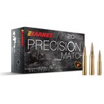 Barnes Precision Match .223 Rem 55gr OTM BT Match Rifle Ammo (20/10)