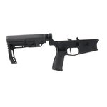 BC-10 | Multi-caliber Complete Forged Lower Assembly | Black Anodized | MFT BattleLink Stock & Grip | 3 lb Trigger