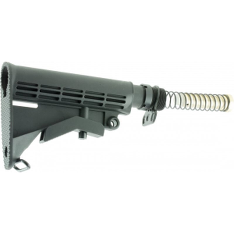 Aim Sports ARSTKCC Mil-Spec 6-Position Collapsible M4 Stock for AR-15