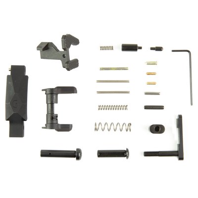 Geissele Ultra Duty AR-15 Lower Receiver Parts Kit Aluminum Black