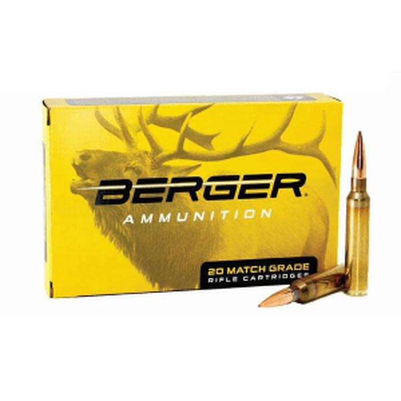 Berger Classic Hunter 6.5 PRC 140gr Elite Hunter Rifle Ammo 20 Rounds