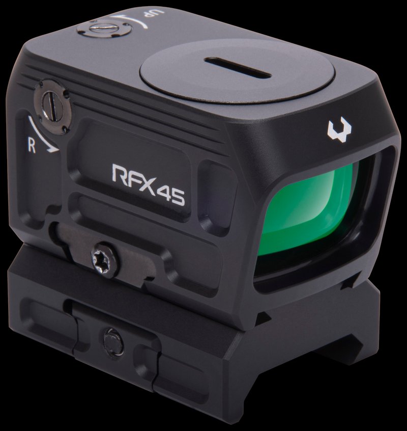 Viridian RFX45 Reflex Sight Green Dot 5 MOA Black Anodized ACRO/Picatinny Low Mount