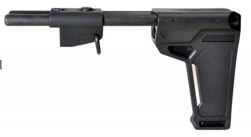 Strike Industries Polymer Stabilizing Brace for SIG MCX/MPX Pistol, Black