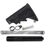 Mil-Spec 6 Position Stock Set, Buffer Tube, Spring, Buffer,Plate Nut .223 Carbine Rifle Kit - ST003M+ST007M