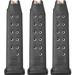 Glock .45 ACP 13rd Gen 4 Magazine Black Ambi Notches (3-Pack) Glock 21