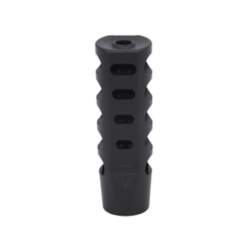 Taran Tactical Interceptor XL AR-15 Compensator 5-Port 2.8in 1/2x28 Thread