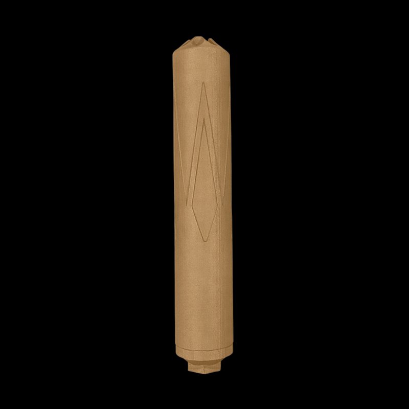Whisperstrike Match 30 Suppressor 8.5in Titanium HUB Compatible (FDE)