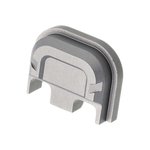 Tyrant CNC TDG5SPGREY Chevron Slide Cover Plate, Grey Aluminum Fits Glock Gen1-5