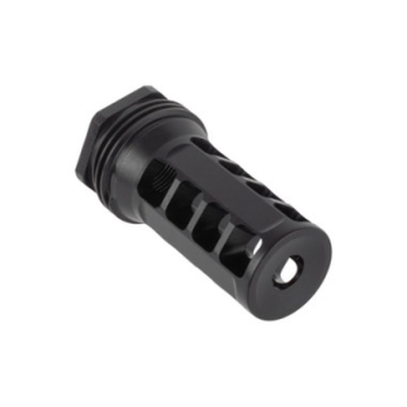 HUXWRX Safety Co. 7.62/.308 Win QD Muzzle Brake 5/8-24 2.30in Black