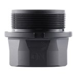 Dead Air Xeno Adapter HUB Based Silencers 1-3/8-24 Steel Black