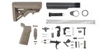 PSA B5 Systems Lower Build Kit with Bravo Stock, FDE