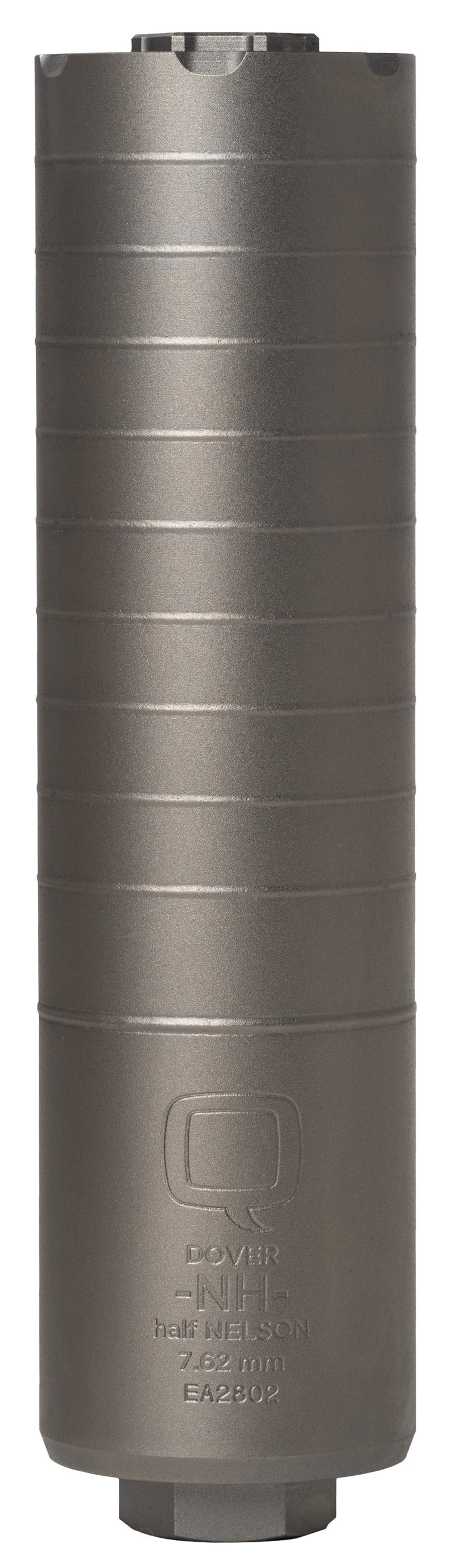 Q Half Nelson Suppressor 7.62x51 Titanium Direct Thread 5/8-24 7in