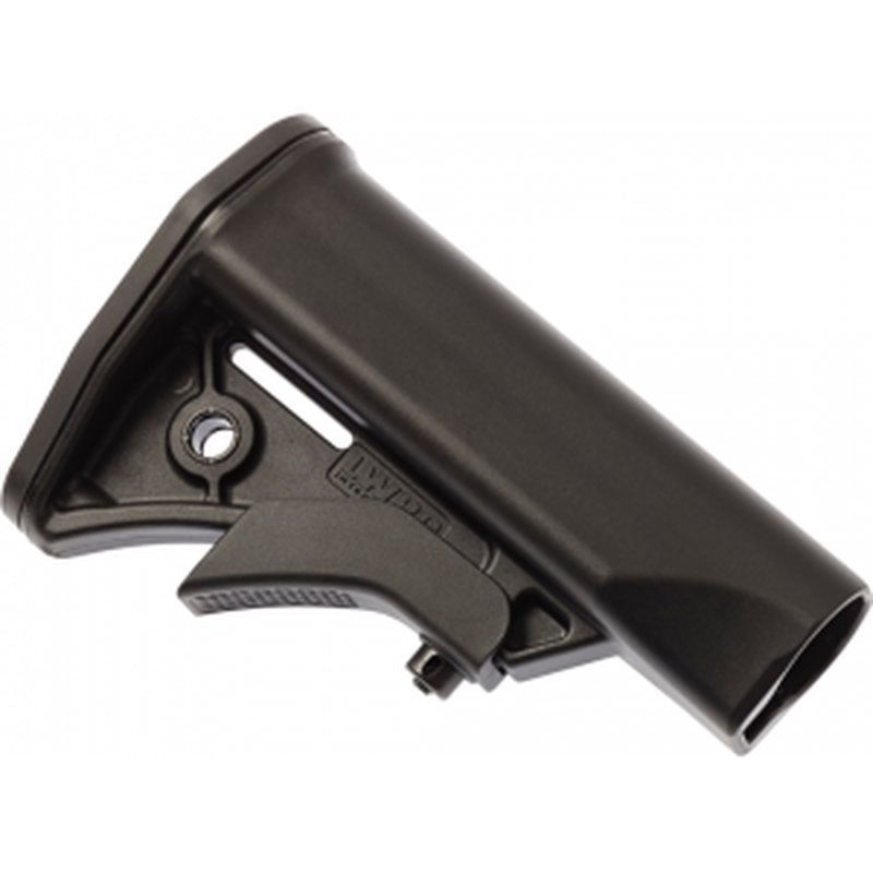 LWRC 2000124A01 LWRCI Compact Stock Black Synthetic Adjustable for AR-15, M16 with Mil-Spec Tube (Tube Not Included)