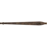 Browning Big Buckmark Leather Rifle Sling Brown Leather
