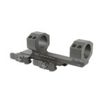 Midwest Industries QD Extended 1-Piece Cantilever Picatinny Scope Mount 1" Rings Matte Black