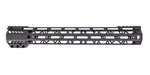 PSA PA-10 Partial Picatinny Lightweight M-Lok 15" Free Float Handguard