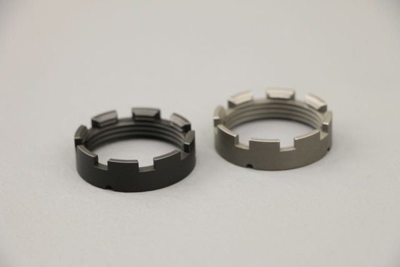 V Seven Titanium Castle Nut