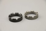 V Seven Titanium Castle Nut