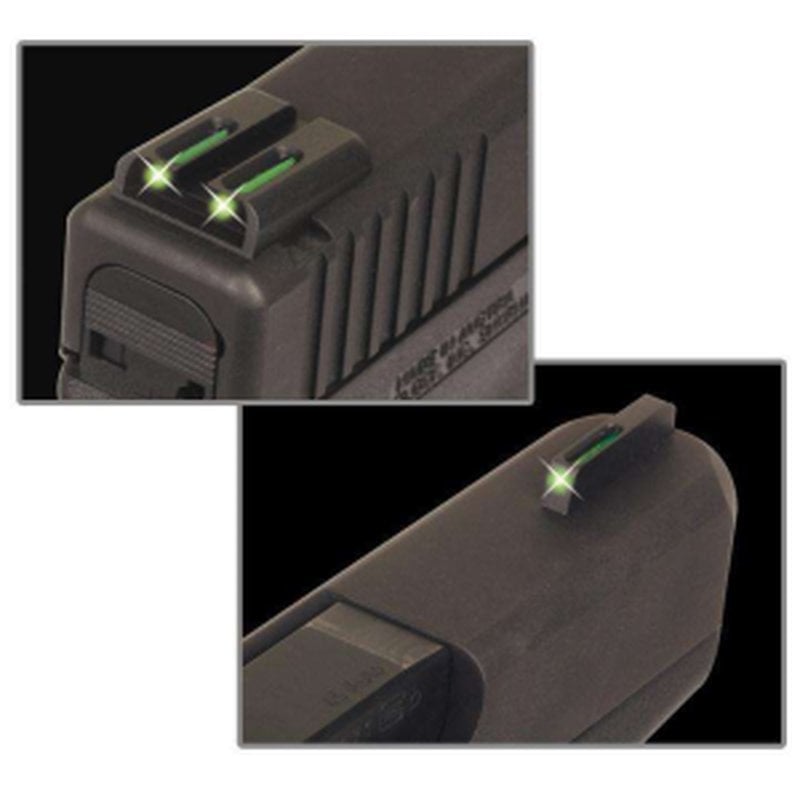 TruGlo TFO Glock High Set Fiber Optic Tritium Night Sights