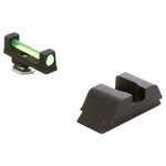 AmeriGlo GFT-141 Front/Rear Sight Set Glock 1L Green Fiber