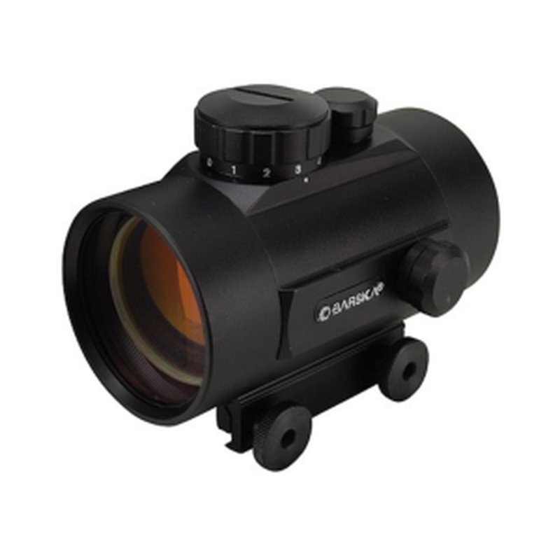 Barska Red Dot Sight 1x 5 MOA Dot with Integral Weaver-Style Mount Matte
