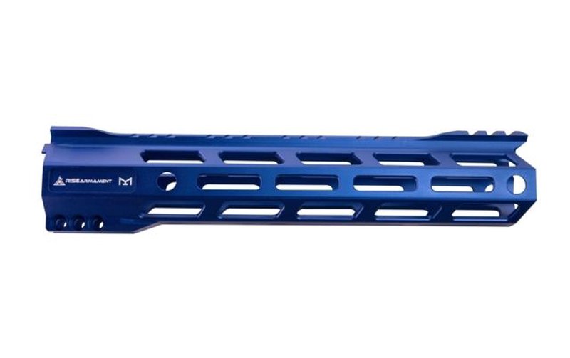 RISE Armament RA-905 AR-15 M-LOK Handguard 10in 6061-T6 Billet Aluminum Anodized Patriot Blue