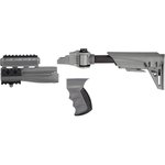 Advanced Technology S-Force Gray AK-47 Six-Position Side-Folding GEN2 Stock