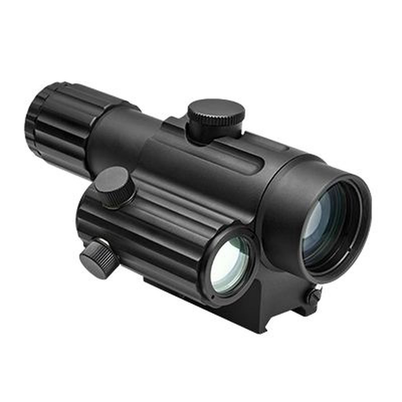 VISM Dual Urban Optic DUO Series 4x34mm Scope w Offset Green Dot Sight VDUO434DGB