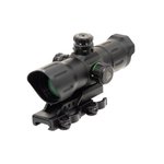 LEAPERS UTG Red Dot Sight 1x Red/Green T-Dot with Quick-Detach Weaver/Picatinny Mount Matte