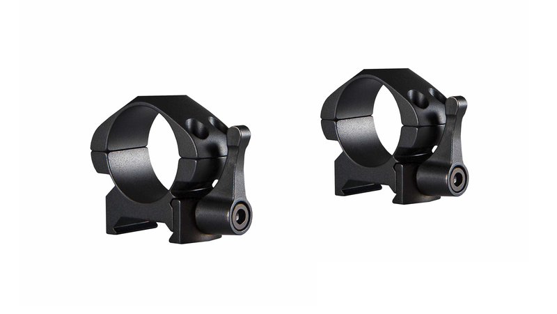 Hawke Precision Steel Ring Mounts 1'' Weaver Low Lever