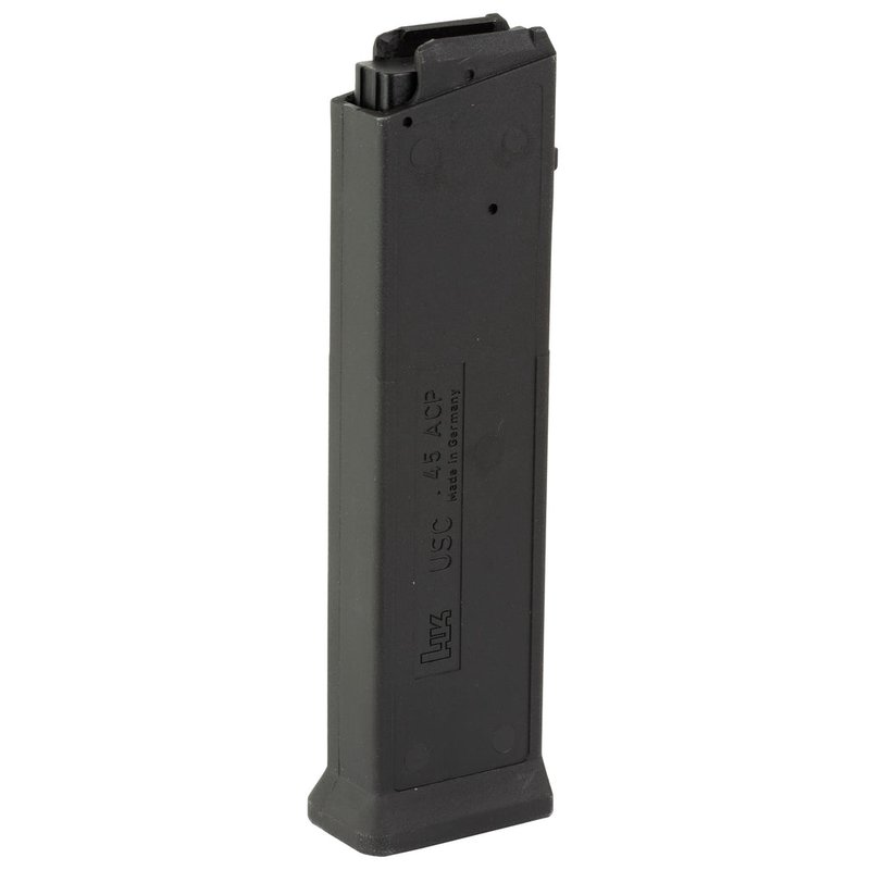 Heckler & Koch HK USC .45 ACP Magazine 10-Round Polymer Body/Base Plate Black 219486S