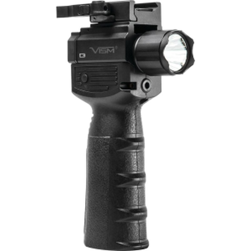 NcSTAR VISM Vertical Grip w/Strobe FlashLight & Red Laser Gen 2