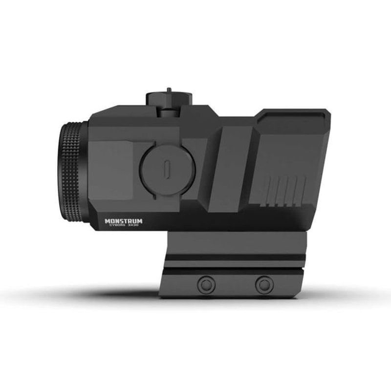 Monstrum Cyborg 3x24mm Prismatic Red Dot Sight Shake Awake