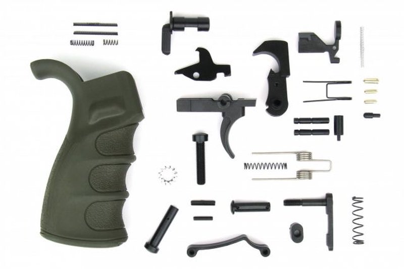 Tacfire AR15 Lower Parts Kit w/Enhanced Pistol Grip