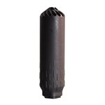 Huxwrx Flow 556K Suppressor Multi-Caliber 5.56 NATO / .22 LR Stainless Steel Black