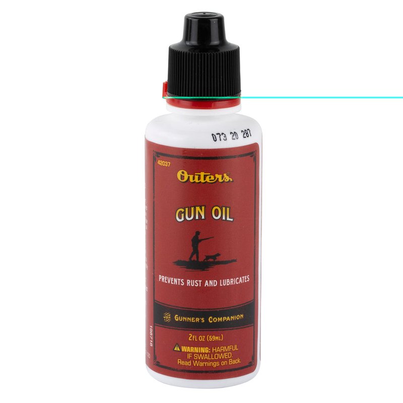 Outers 42037 Gun Oil Bottle 2.25 oz Rust-Preventive Polarized Lubricant