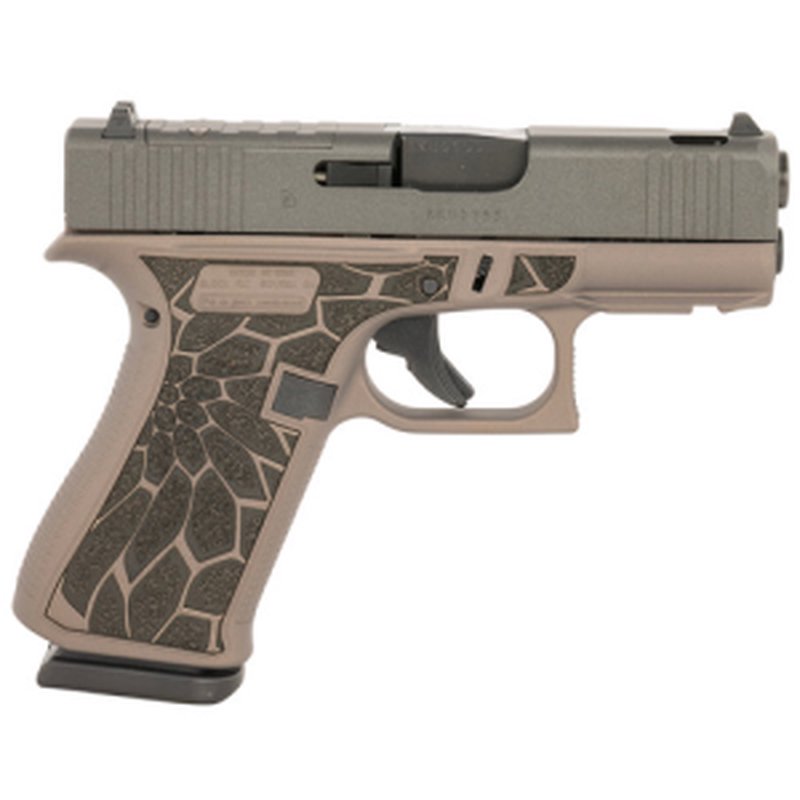 Glock G43X 9mm 3.41in Barrel Green & Brown Pistol
