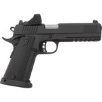 Rock Island Armory TAC Ultra FS HC Optic-Ready 51400 Pistol, 9mm, 5" Barrel, 17-Rd, Semi-Auto, G10 Grips, Black Parkerized.